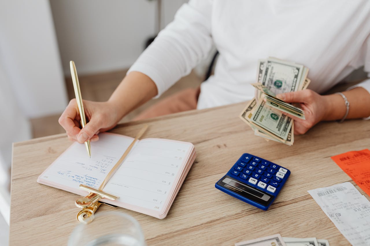 Monthly budget for beginners